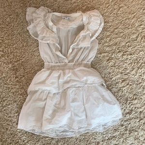 LoveShackFancy for Target white dress xs.  Worn and washed 1x in great condition